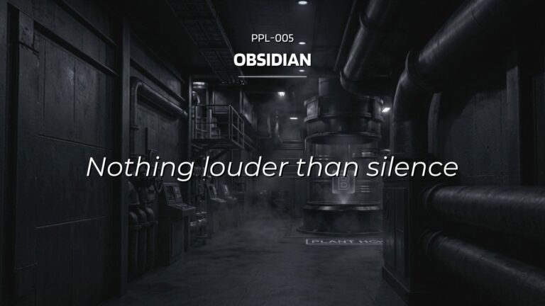 PPL – 005 · Obsidian