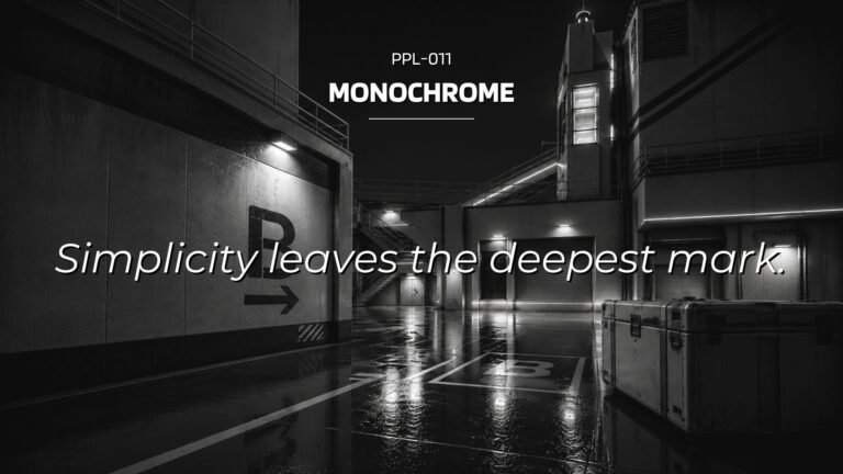PPL – 011 · Monochrome